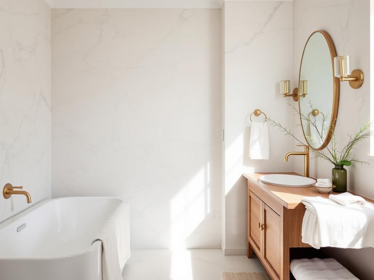 Marble bath in Cuyahoga Falls